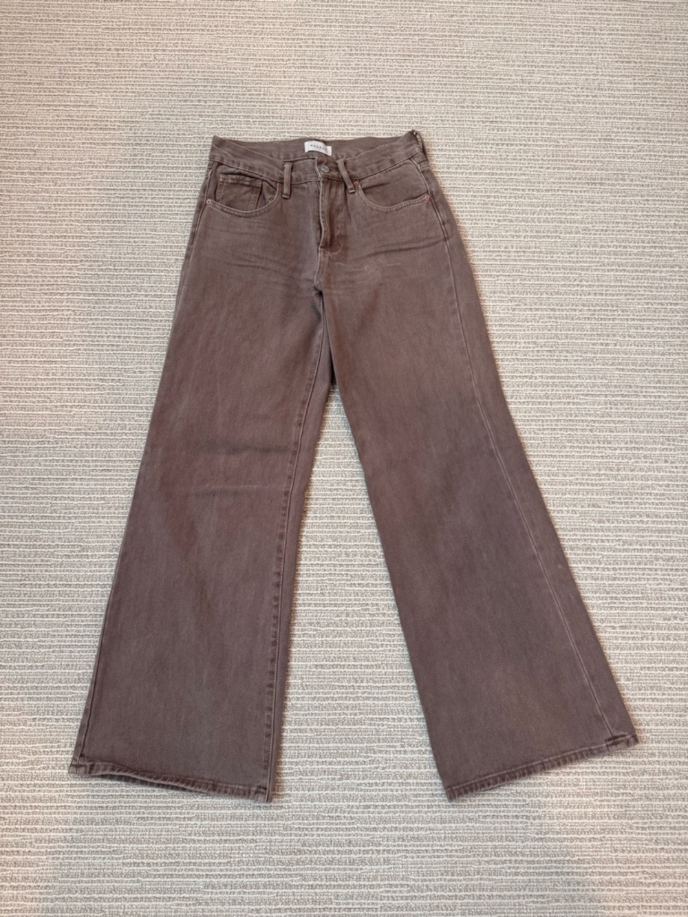 PacSun Women’s Wide Leg Jeans in Taupe denim size 23